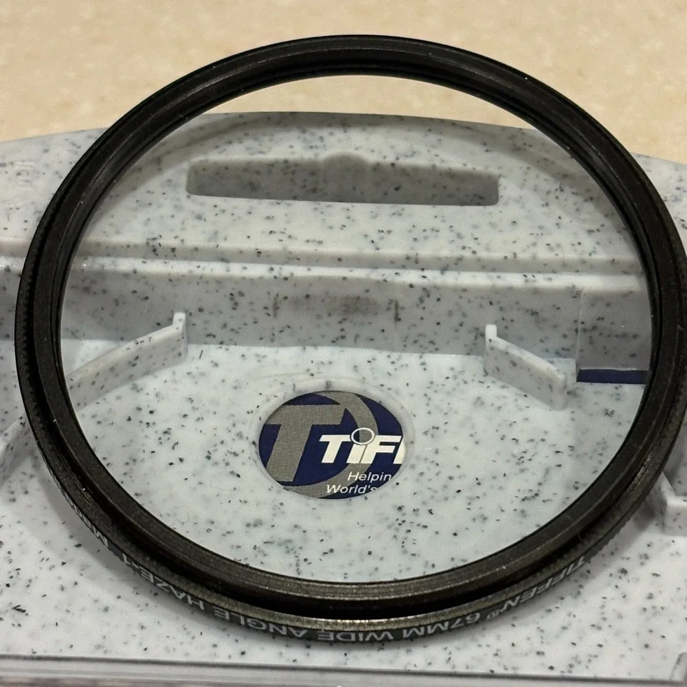Tiffen 67mm Wide Angle Haze-1 UV Filter Wide Angle Made in USA‎